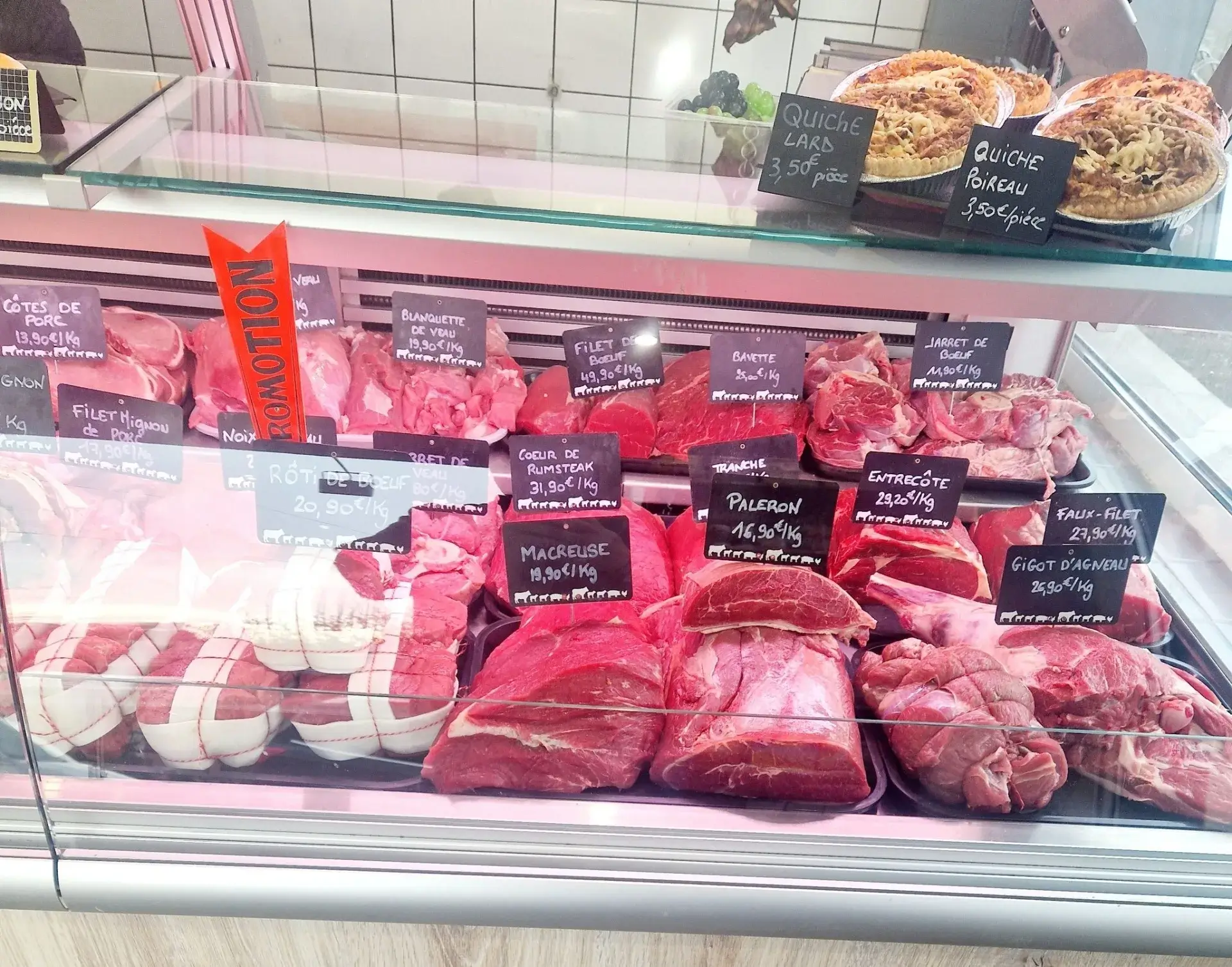 Découvrez la charcuterie près de Gérardmer chez Boucherie Klein !